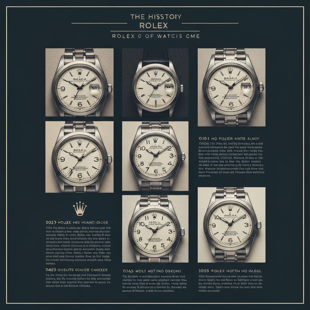 The History of Rolex: From 1905 to Global Icon
